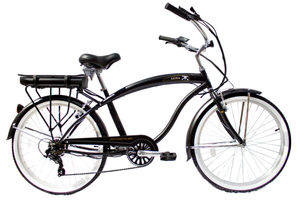 Micargi 26" Adult Electric Bike Beach Cruiser Bicycle For Men Women Lunar7